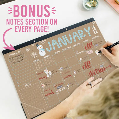 2026-2027 Desk Calendar