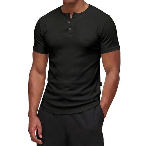 Stone Harbor Slim Fit Muscle Henley T-Shirt