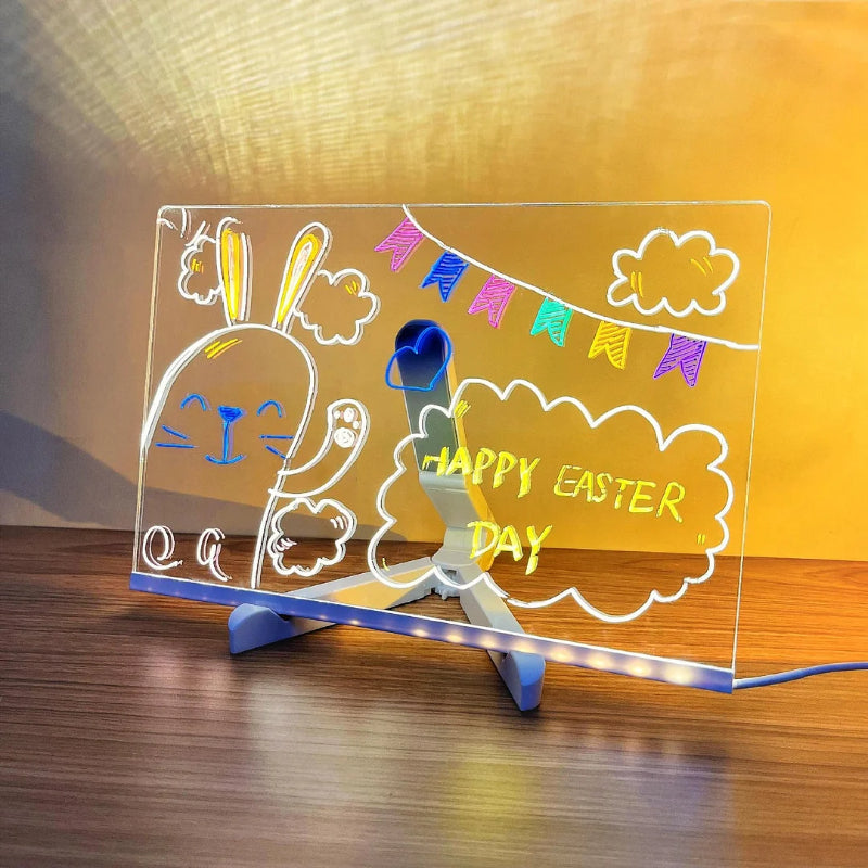 LED Light Up Note Board